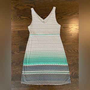Athleta Sleeveless Tank Dress Green Size M